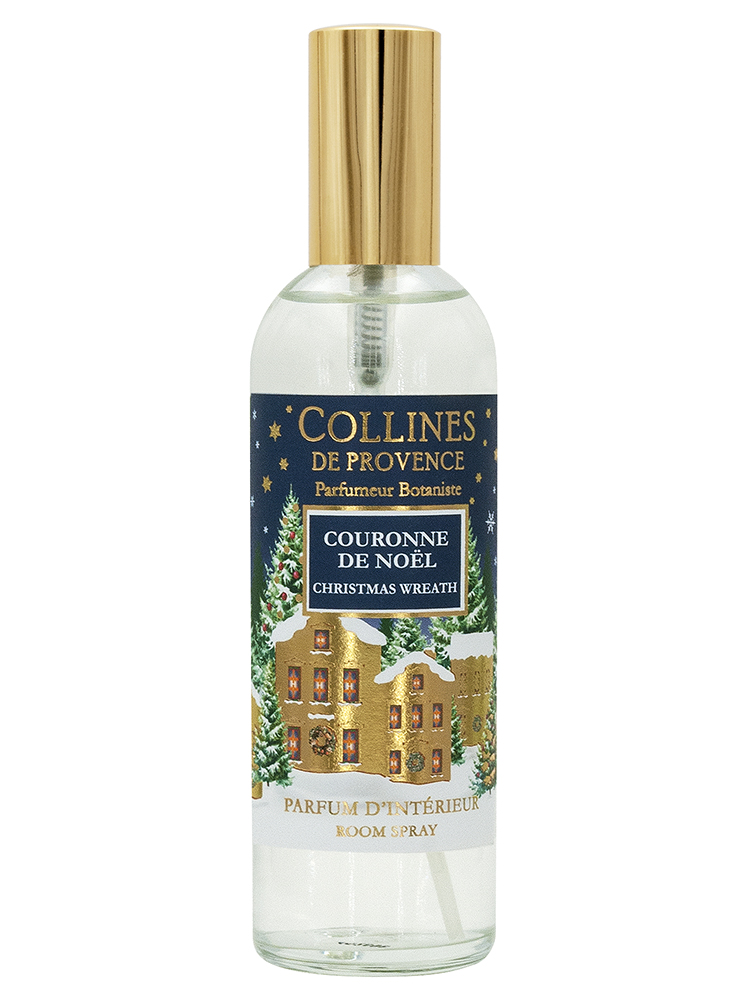 Collines de Provence Parfum pour Intérieur 100 ML - Parfum : Couronne de Noël